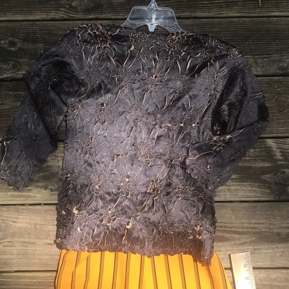 💞3 for $25💗Origami MagicScarf Blackish Brn &Tan - Picture 6 of 8